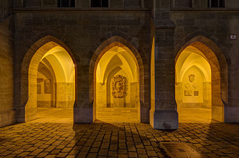 Arkaden, Minoritenkirche, Wien