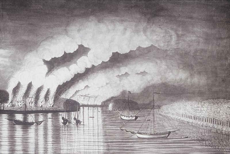 File:A View of the Plundering and Burning of the City of Grymross, by Thomas Davies, 1758.JPG