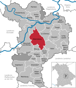 Abensberg - Localizazion