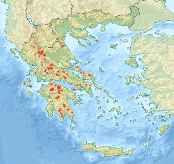Utbredelseskart for gresk edelgran