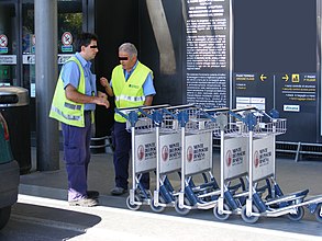 Aeroporto di Firenze - Baggage carts and collectors