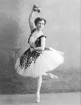 Agrippina Vaganova, "Esmeralda" 1910