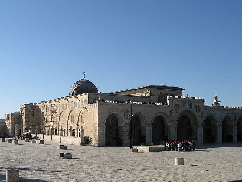  المهرجان التاريخى [ المسجد الاقصى ] 800px-Al-Qibli_Chapel