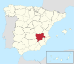 Albacete in Spain (plus Canarias).svg