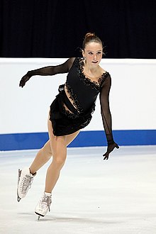 Alina Soupian at the 2019 Junior World Championships - SP.jpg