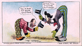 <i>Alphonse and Gaston</i> Comic strip