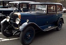 A 1928 12/50 Sportsman's 2-door saloon