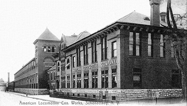 The Alco Schenectady plant in 1906