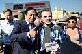 Andrew Yang with supporter (48540412251).jpg
