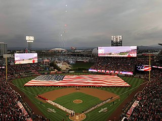 Angel Stadium Baseball park in Anaheim, CA, USA