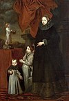 Энтони ван Дайк - Retrato da Marquesa Lomellini, com os Filhos em Oração, c. 1623.jpg