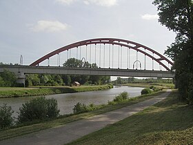 De brug in 2011.