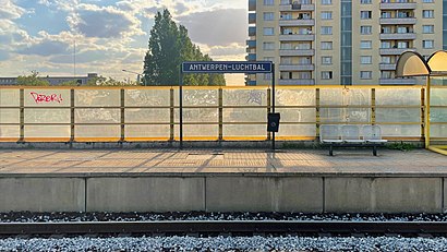 Comment aller à Station Antwerpen-Luchtbal en transport en commun - A propos de cet endroit