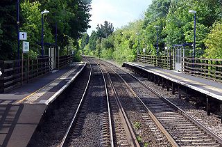 <span class="mw-page-title-main">Appleford railway station</span> Railway station in Oxfordshire, England