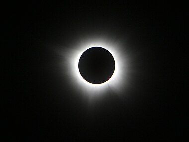 Totality as seen from Victoria de Durango, Durango