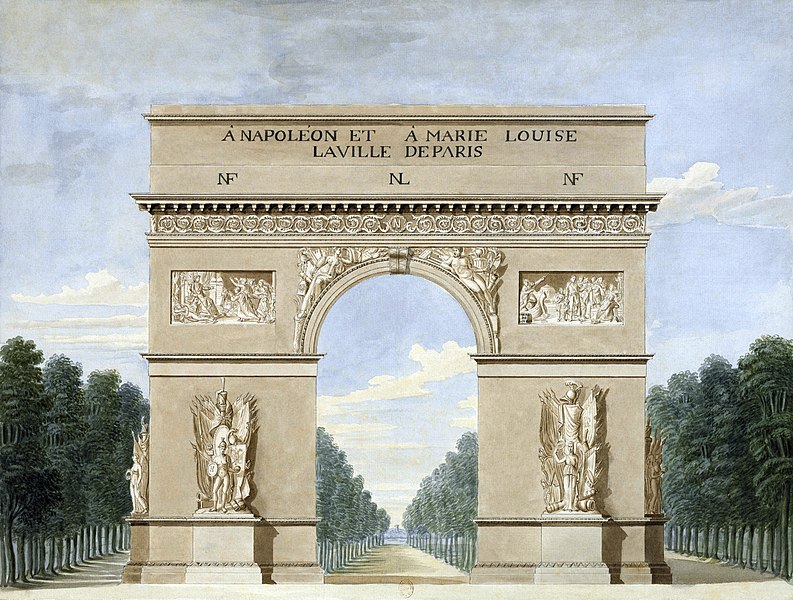 File:Arc de Triomphe 1811.jpg