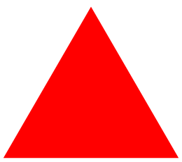 Forces armées triangle rouge.svg