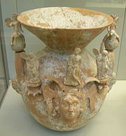 Arte etrusca di canosa, da cuma, vaso globulare (olla), 320 ac circa.JPG