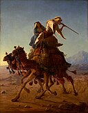 Bedouin on Camel