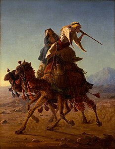 Artgate Fondazione Cariplo - Ussi Stefano, Beduini a cammello.jpg