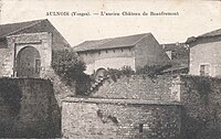 Carte postale de l'ancien château vers 1910.