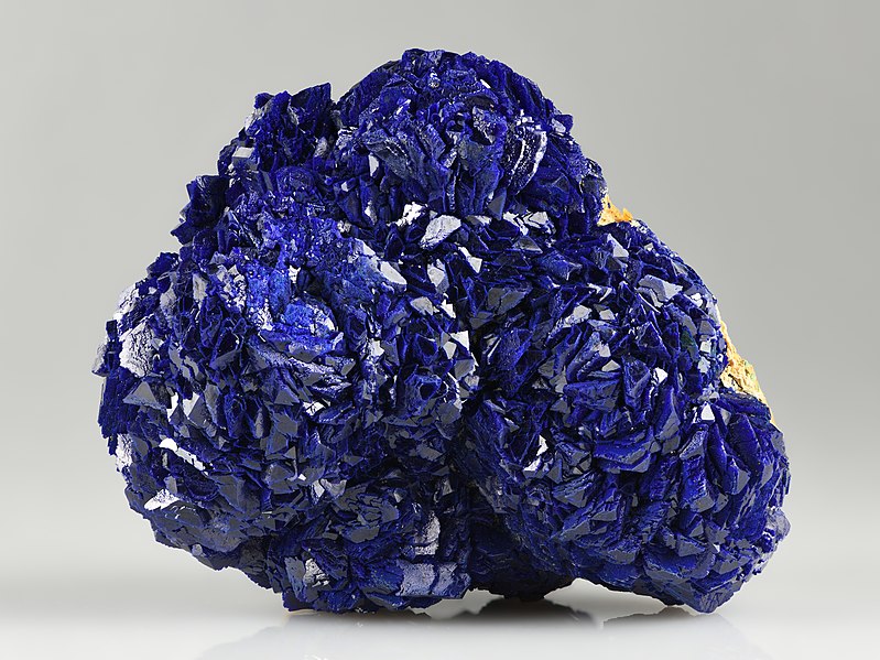 File:Azurite - New Nevada Lode, La Sal, Utah, USA.jpg