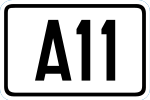 Miniatuur voor A11 (België)