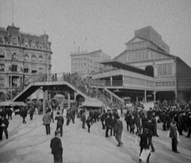 Detroit Publishing.png'den BRT Park Row c1905