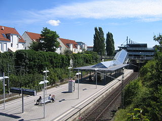 <span class="mw-page-title-main">Echterdingen station</span> Railway station in Leinfelden-Echterdingen, Baden-Württemberg, Germany