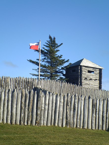 Fuerte Bulnes, founded in 1843, was the first European permanent settlement in the region