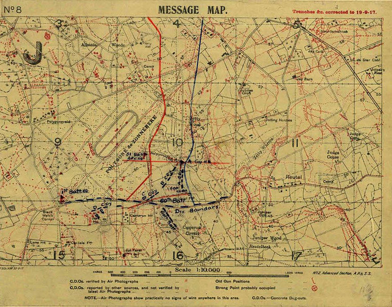 File:Battle of Menin Road - meesage map.jpg