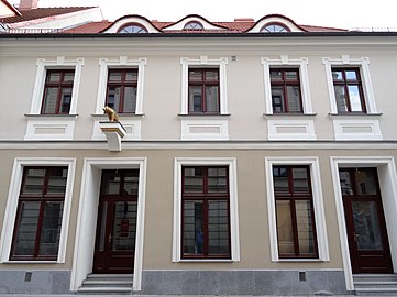 Facade onto Niedźwiedzia street