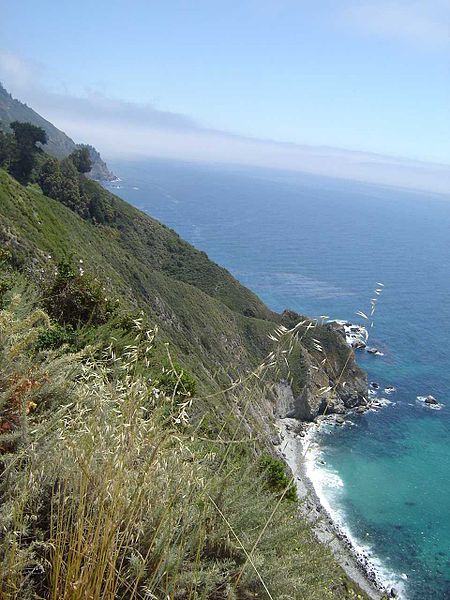 File:Big Sur cliff.jpg