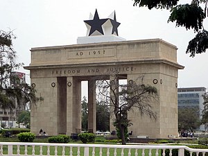 Black Star Gate: Bauwerk in Accra, Ghana