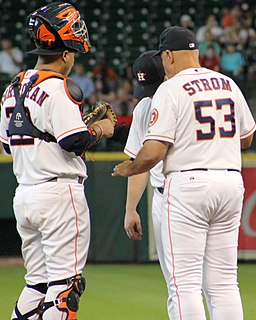 Brent Strom American baseball player and coach