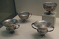 Silver wine cups from the Hockwold Hoard