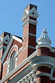 Details of the Historic Brunswick city hall (1898), Georgia, US