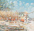 File:Building the Schnooer, Provincetown by Childe Hassam - BMA.jpg