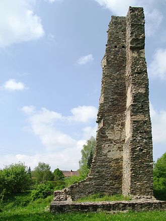 Ruin of Neujochenstein Castle Burgruine Neujochenstein GO-3.jpg