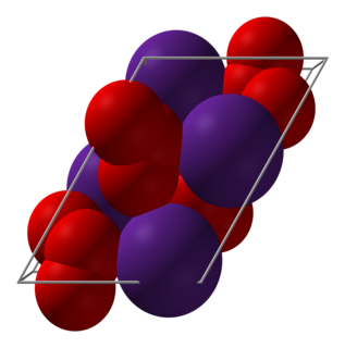Caesium ozonide Chemical compound