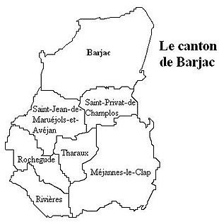 El cantón de Barjac