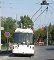 Image 11A switch in parallel overhead lines (from Trolleybus)
