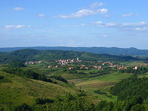 Cetingrad, view from Cetin castle.JPG