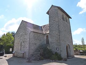 Chapelle nord et clocher-mur.JPG