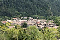 Skyline of Châtillon-en-Diois