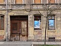 Chemnitz, Hausfassade im Brühl-Viertel, 2010