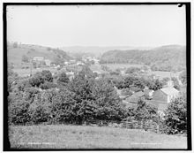 Chenango Forks in the early 1900s Chenango Forks, NY early 1900s.jpg