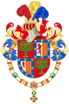 Coat of Arms of Ernesto Zedillo (Order of Isabella the Catholic).svg