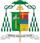 Coat of arms of Ramon Cabrera Argüelles as Archbishop of Lipa.svg