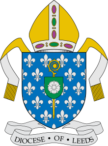 Coat of arms of the Diocese of Leeds.svg